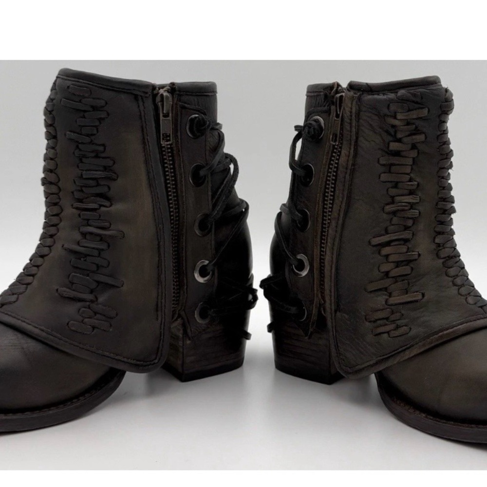 Freebird Cedrick | Black | Sz 8 - Women’s Leather Booties EUC - Picture 5 of 11